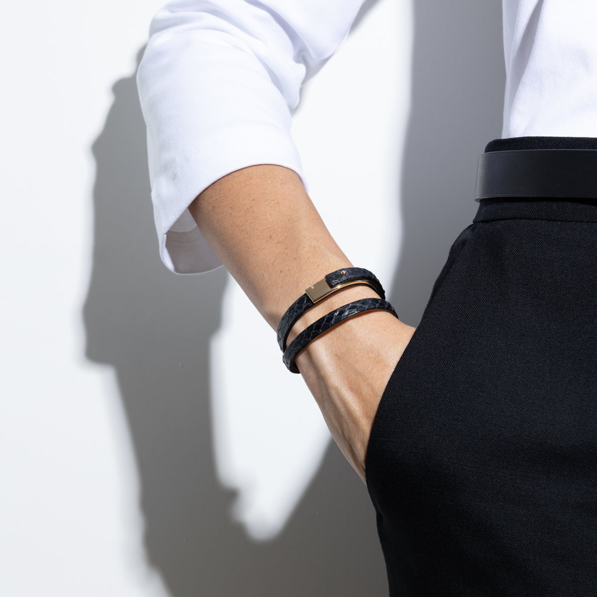 Dúo de brazaletes unisex | U'ROCK