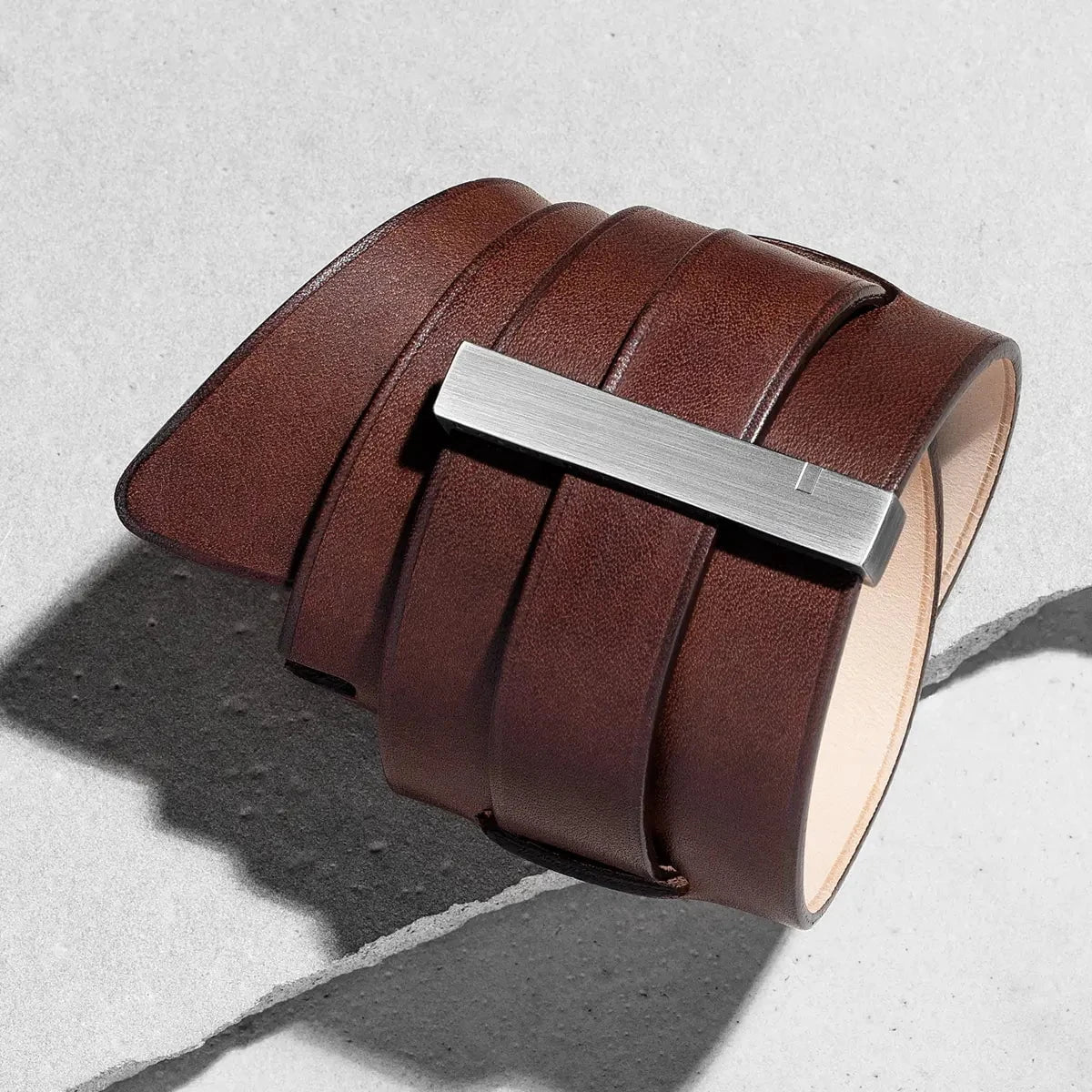 Bracelet de force homme marron