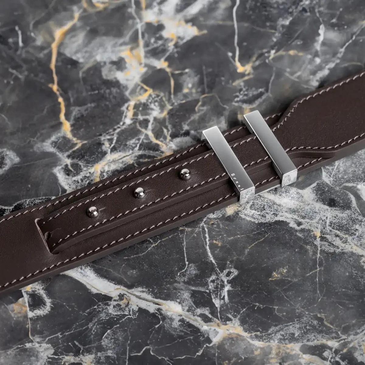 ceinture cuir homme nappa marron