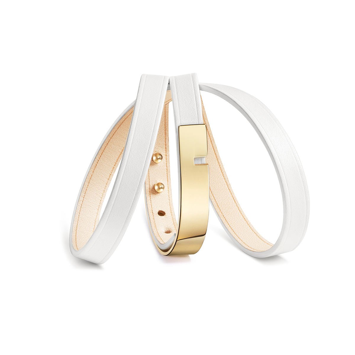 bracelet interchangeable or blanc