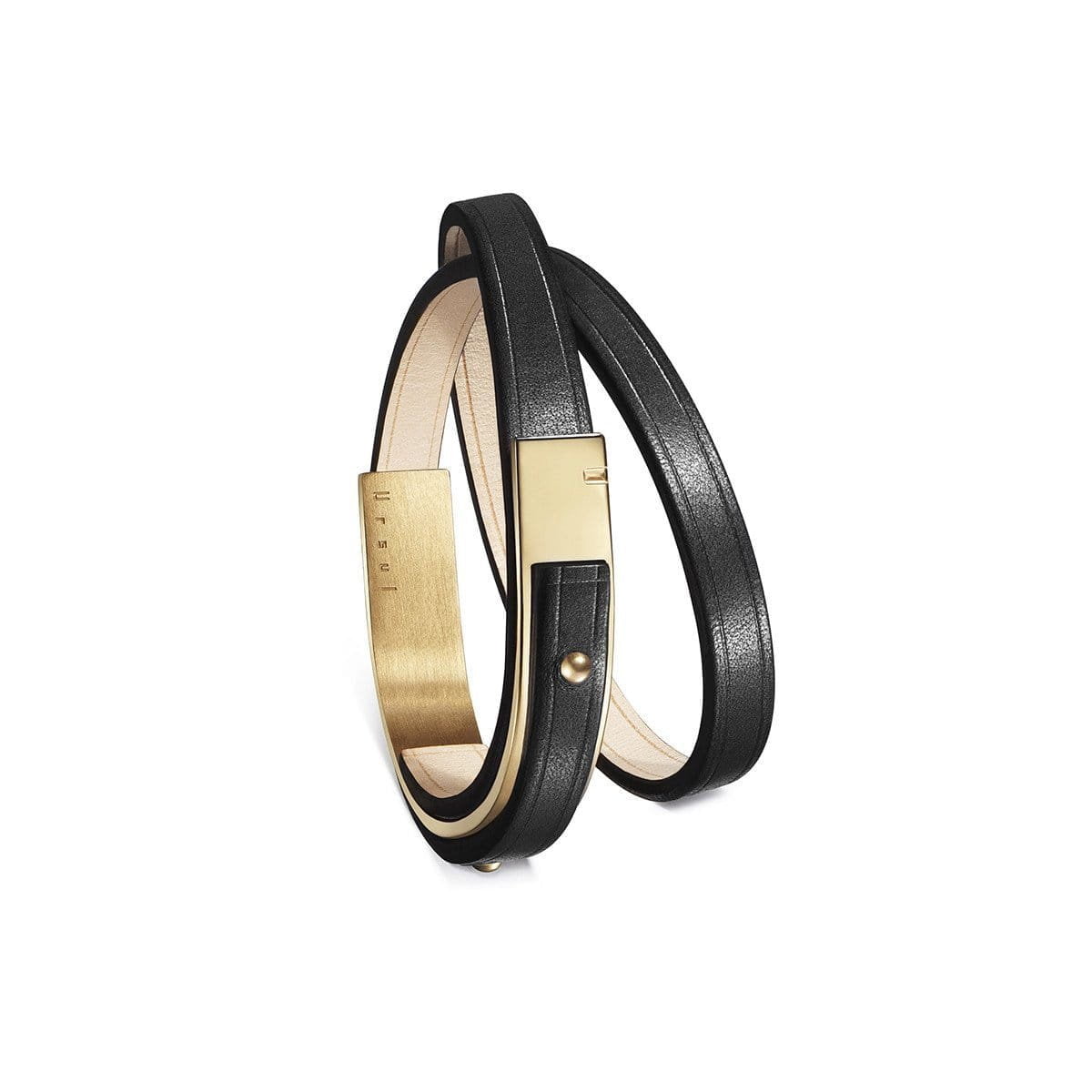 Pulsera rock negra | U'ROCK