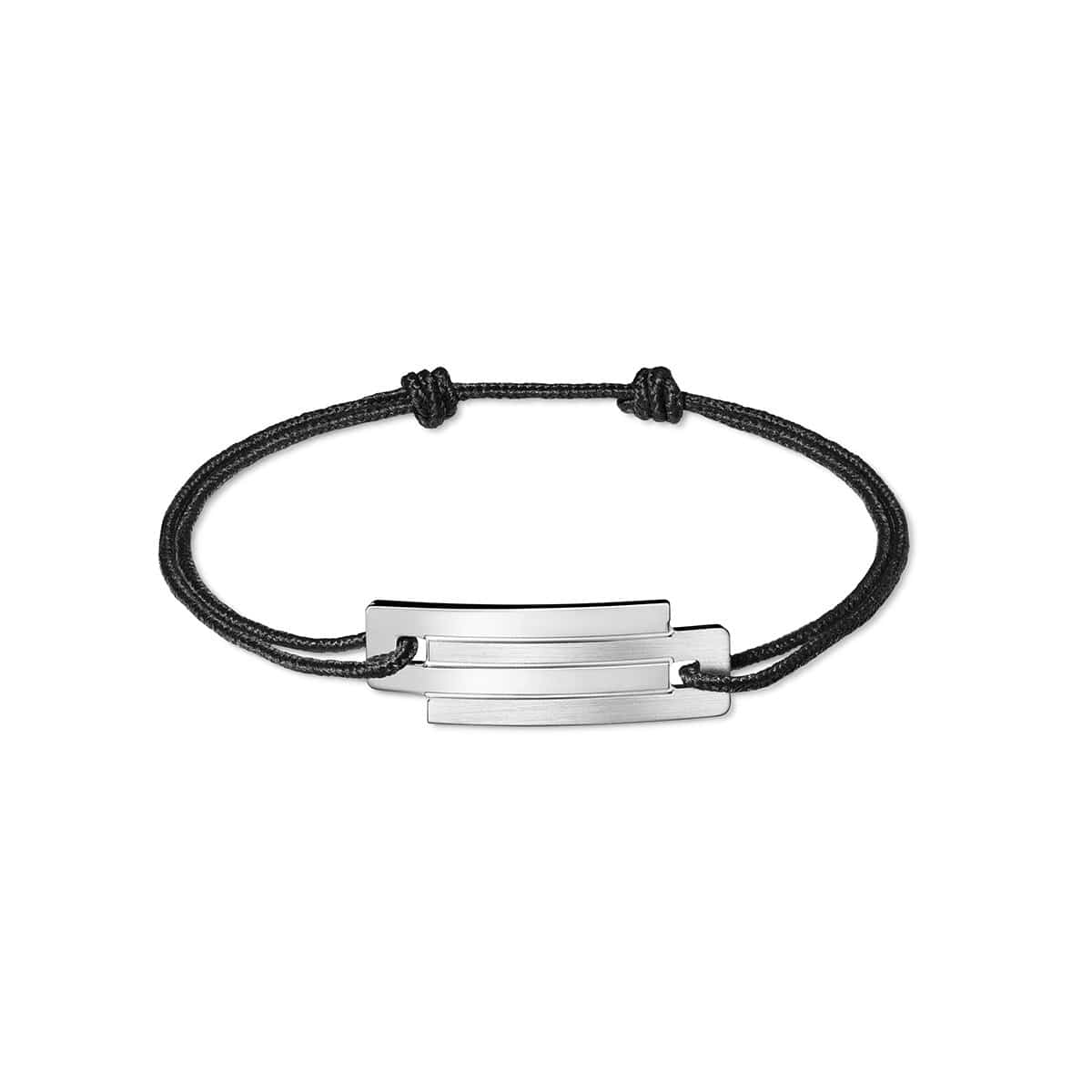 Pulsera de cordón de plata | EMBRACE
