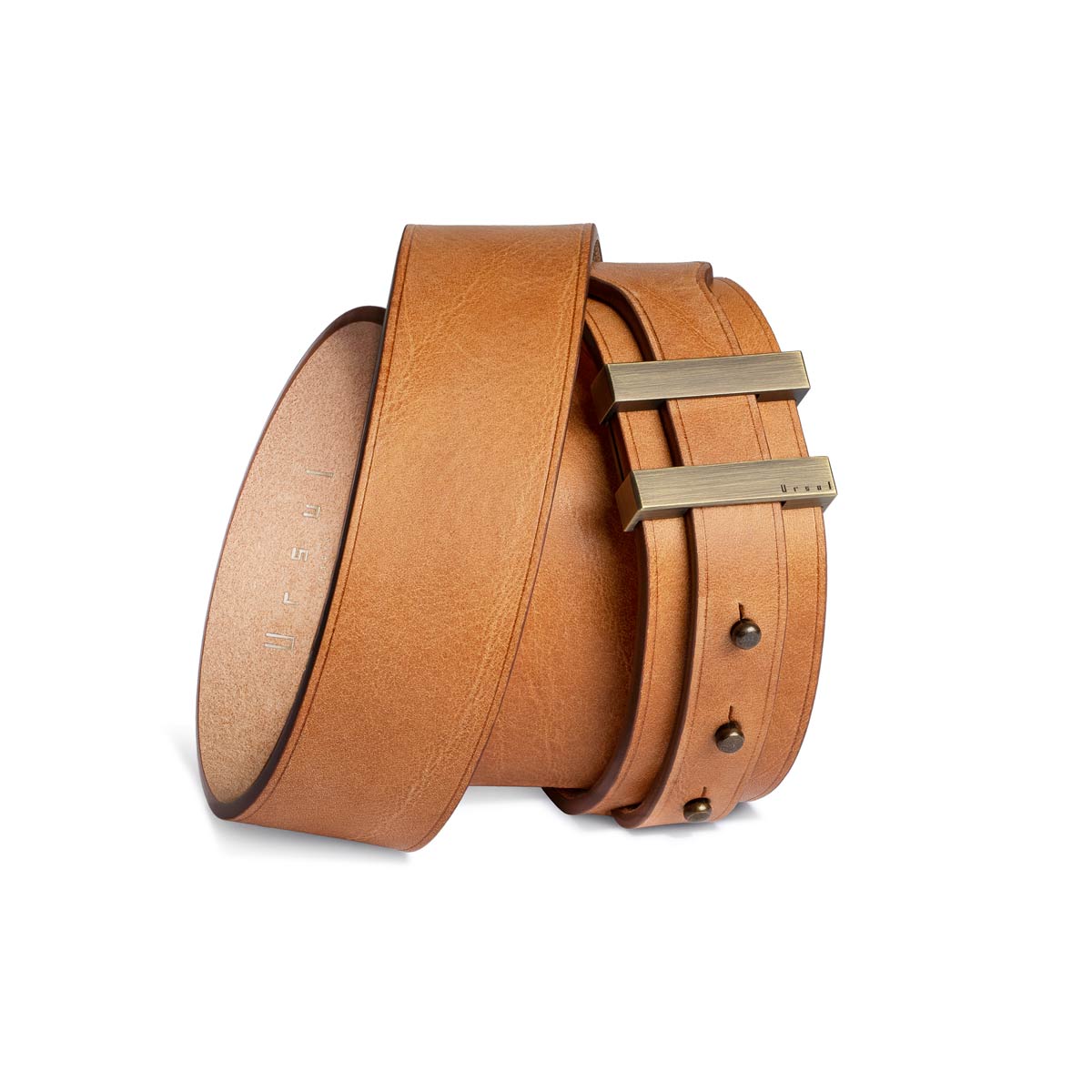 ceinture homme cuir gold ursul laiton