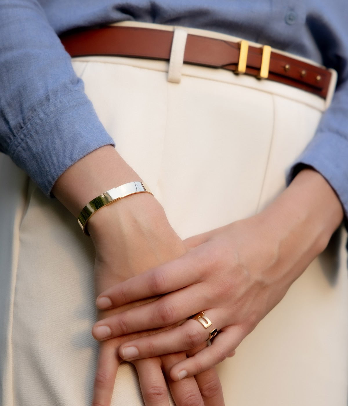 Brazalete de oro | SATURNE 9