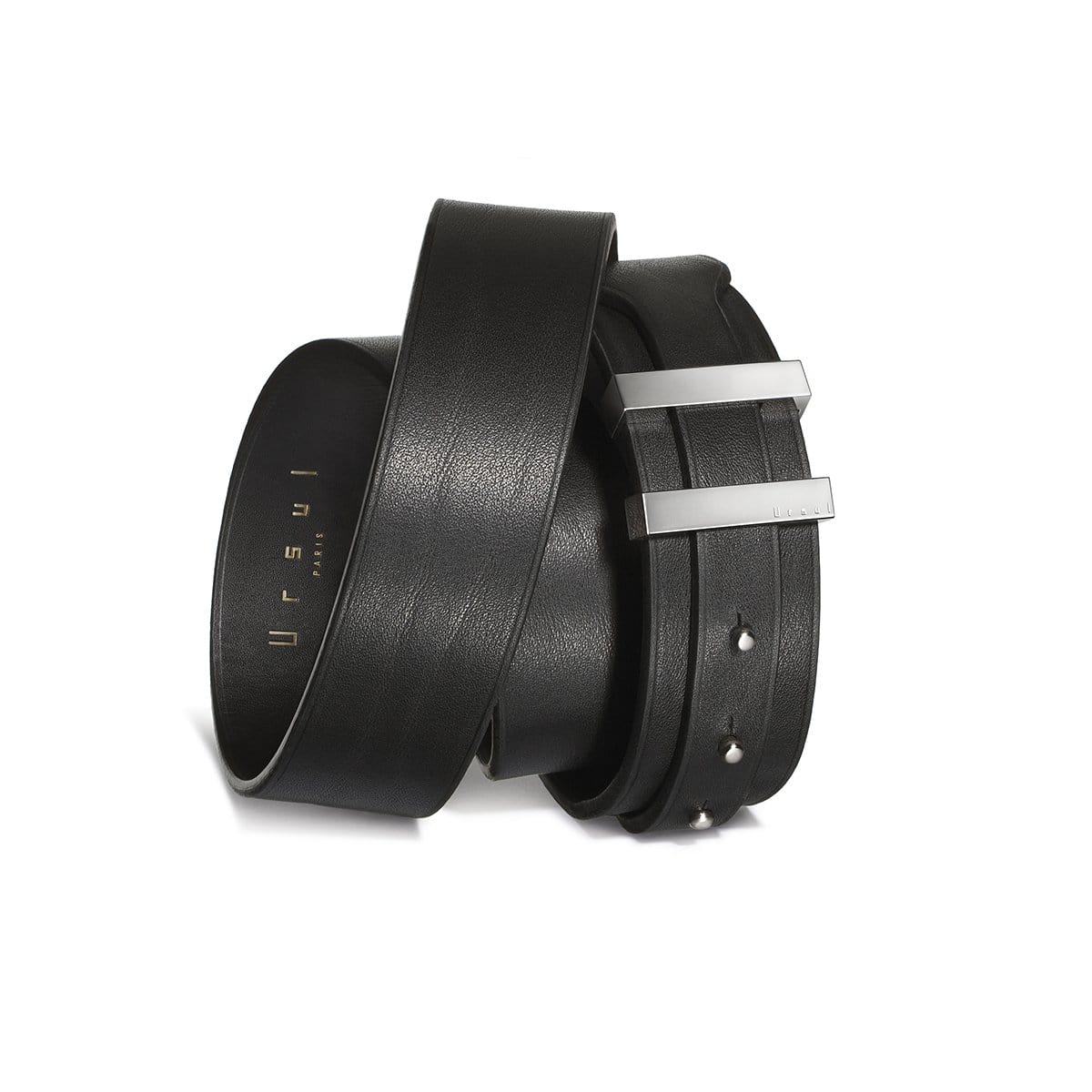Ceinture cuir noir homme luxe spartiate.34