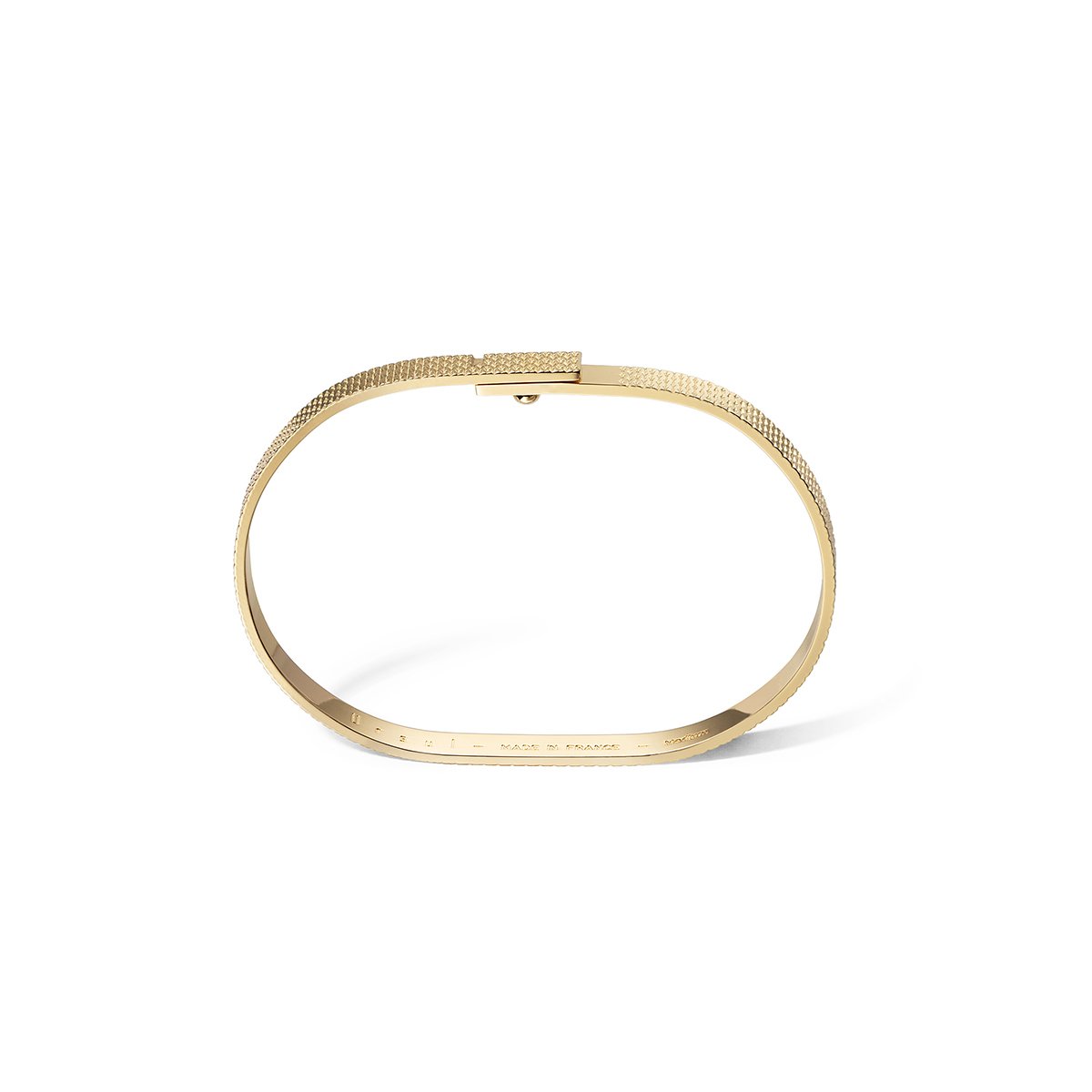 Jonc or vermeil ciselé SATURNE X